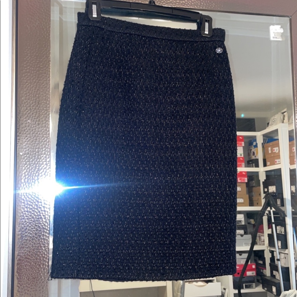 Chanel Tweed Skirt Size 34